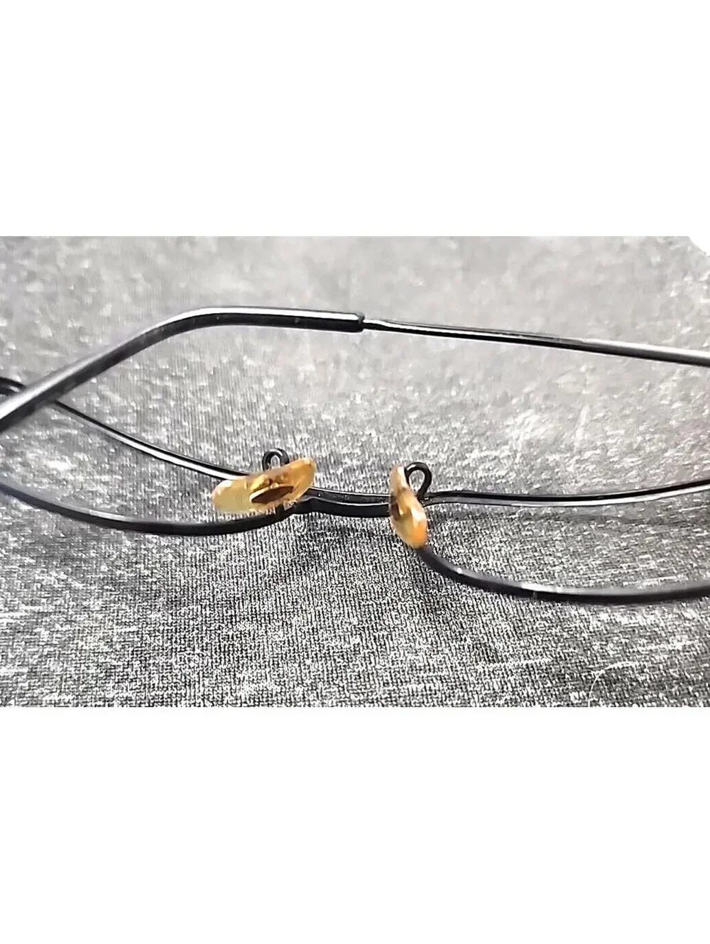 Ray Ban RB3132 006 BLACK Metal Square Sunglasses Frame 56-18 READ